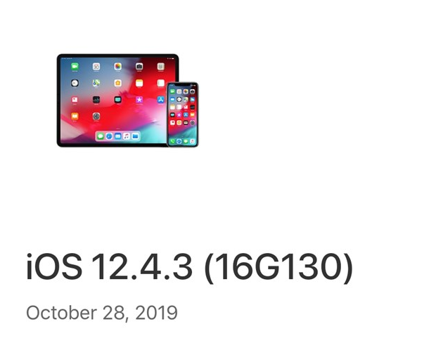 iOS 12.4.3 正式版_iOS 12.4.3 正式版一键刷机教程