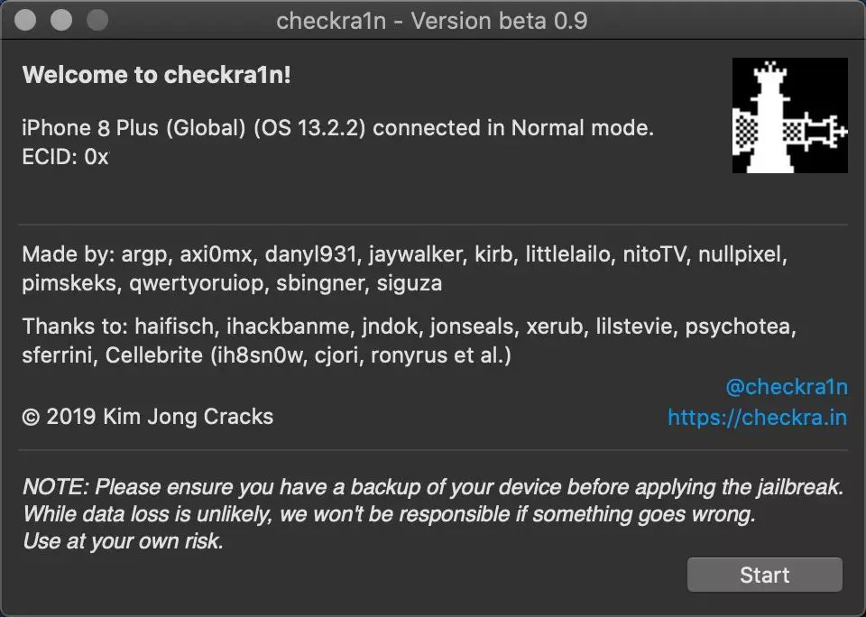iOS 12.3 - iOS 13.X：Windows 版 CheckRa1n 越狱教程