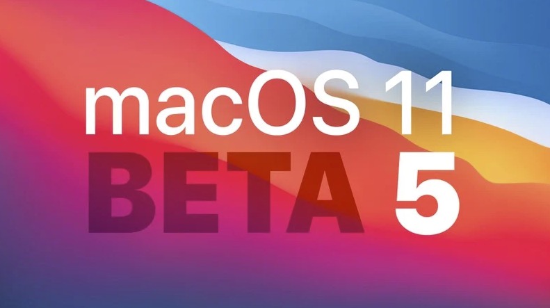 Apple 发布 macOS Big Sur 第五个开发者测试版