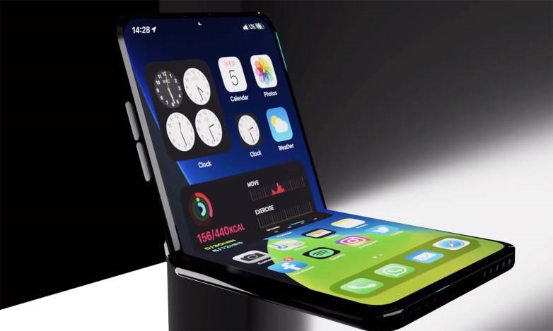 爆料称苹果可折叠 iPhone 原型机有双屏幕，类似 Surface Duo