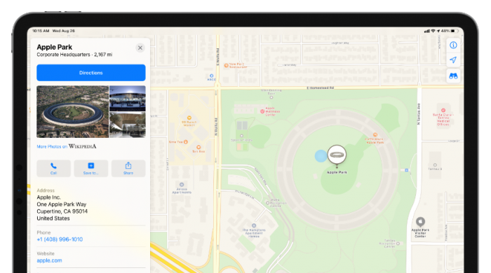 最新 iOS 14 测试版中的苹果地图可让用户留下评论和照片
