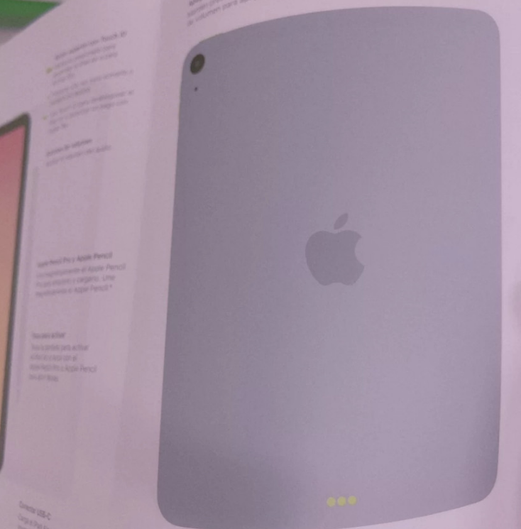 疑似新 iPad Air 说明书曝光：全面屏设计 + 电源键集成 Touch ID