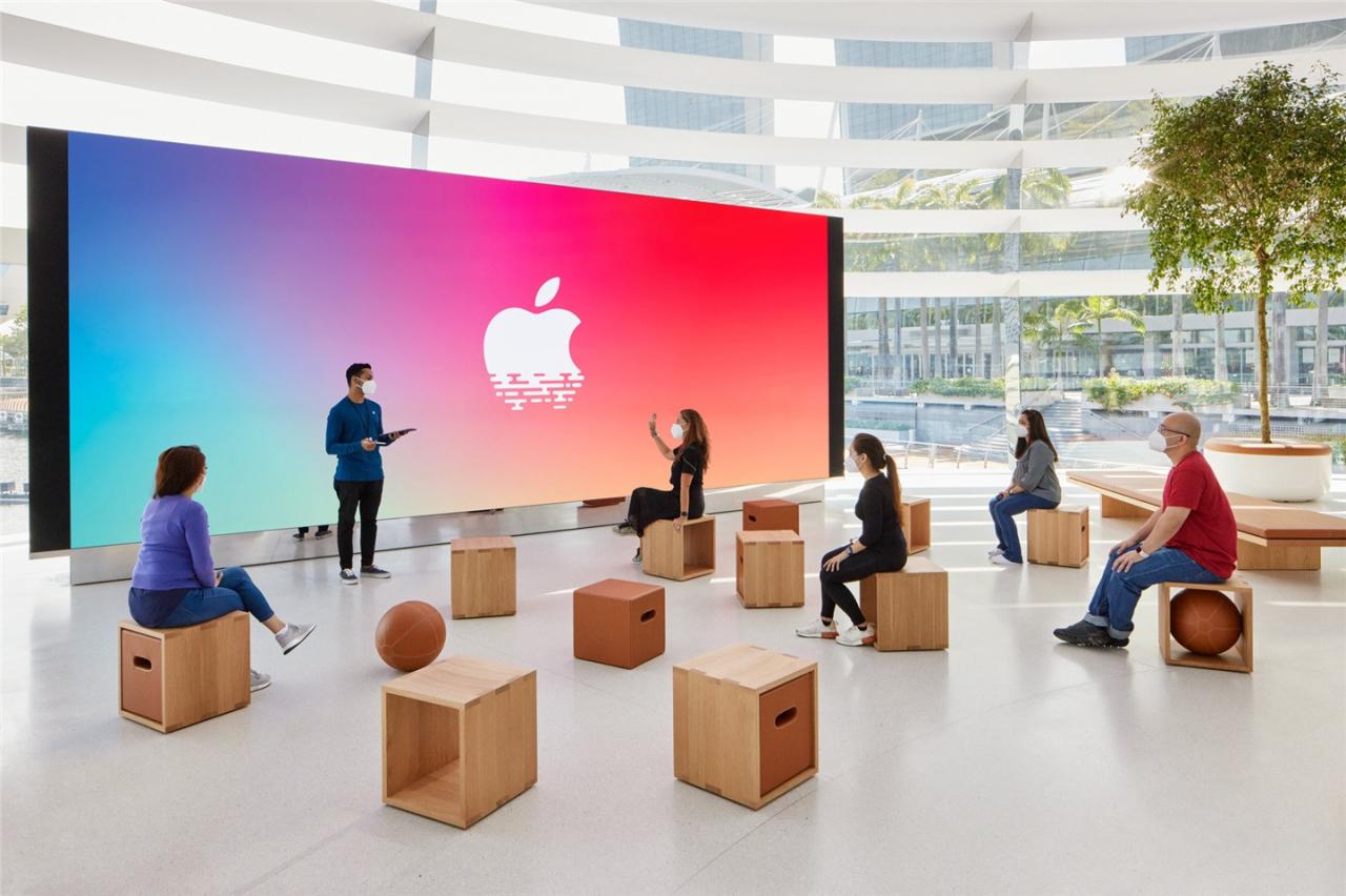 苹果官宣全球首家水上 Apple Store 将于周四开业