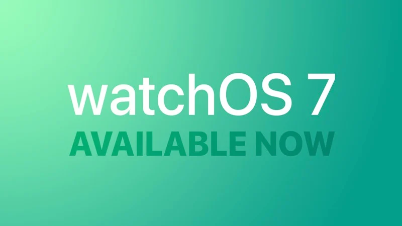 Apple 发布 wachOS 7 正式版，加入睡眠跟踪、洗手检测等全新功能