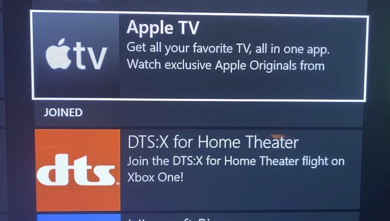 苹果 Apple TV 应用即将登陆微软 Xbox