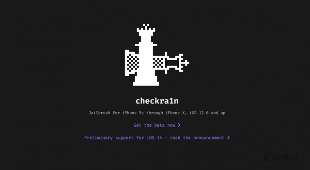 Checkra1n 越狱工具 0.12.0 Beta 更新，支持 iOS 14.1~14.2
