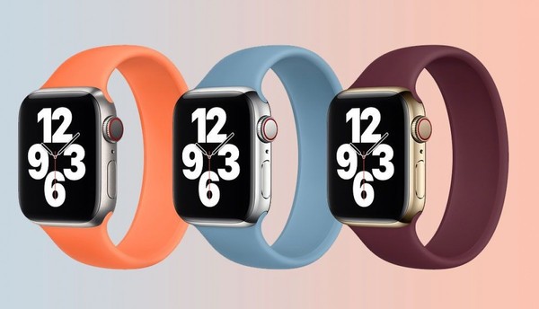 苹果官网上架三款全新配色的 Apple Watch 表带