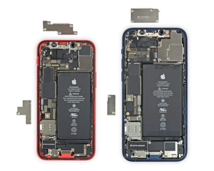 苹果 iPhone 12 mini 拆解报告：用了 iPhone 12 组件的 “mini”版本