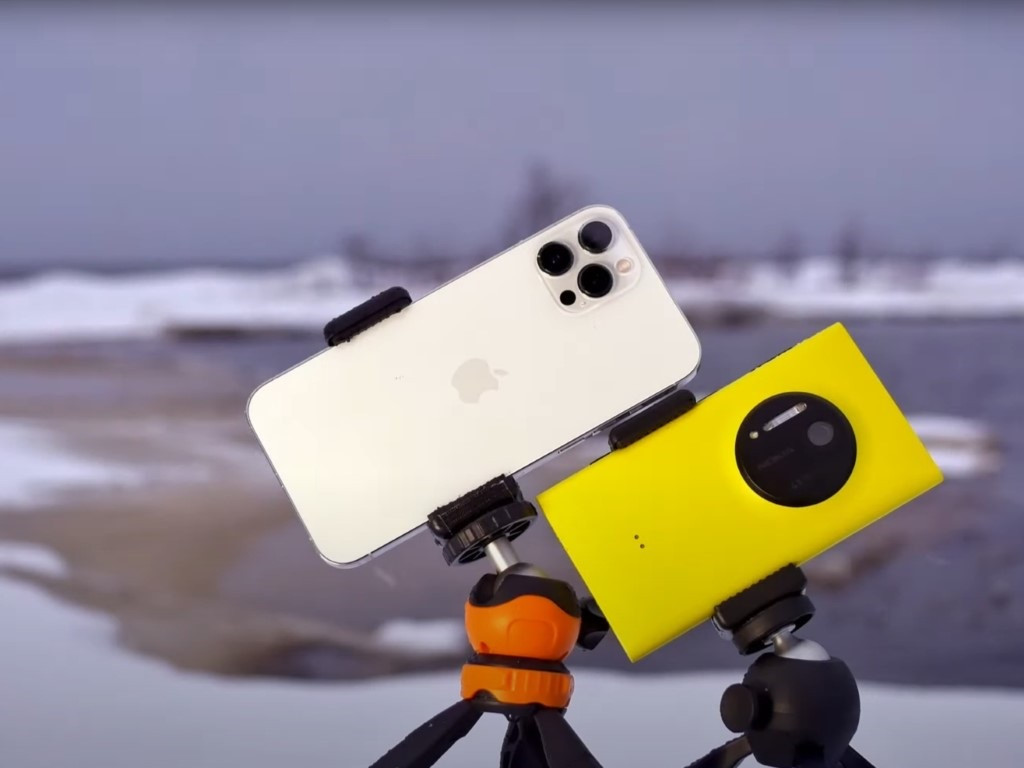 iPhone 12 Pro Max 与诺基亚 Lumia 1020 相机拍摄对决