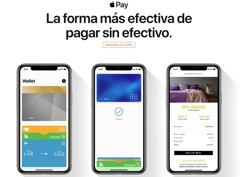 Apple Pay 将于 2021 年登陆墨西哥