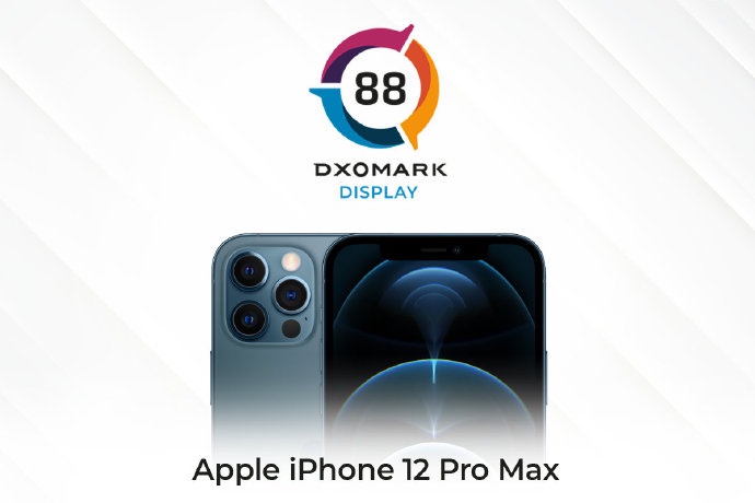 DXOMARK 公布 iPhone 12 Pro Max 屏幕评分：88 分