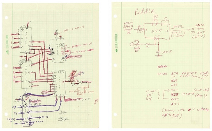 苹果联合创始人的手绘 Apple II 电路原理图拍出 63 万美元高价