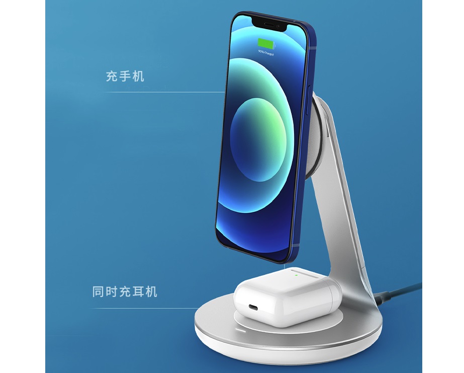 Anker 推出苹果二合一磁吸无线充电器：售价 328 元