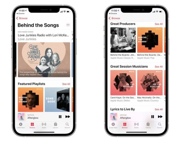 苹果 Apple Music 推出“歌曲幕后”中心，介绍作曲家和制作人