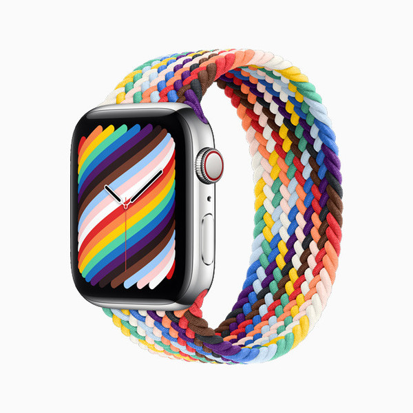 Apple Watch 2021 新款彩虹表带上线，售价 379 元起