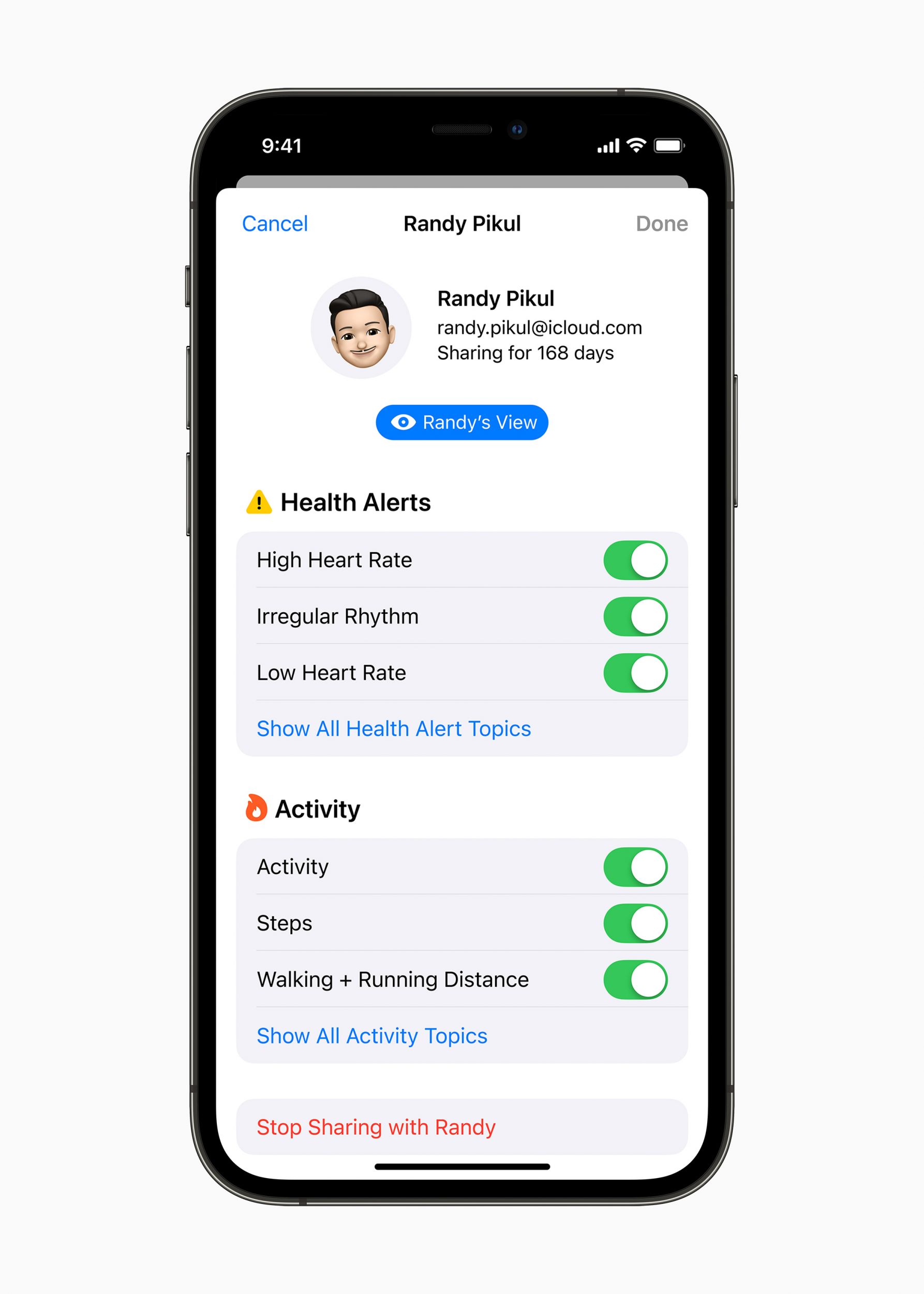 苹果推出安全共享与全新的健康分析：帮用户提升个人健康管理