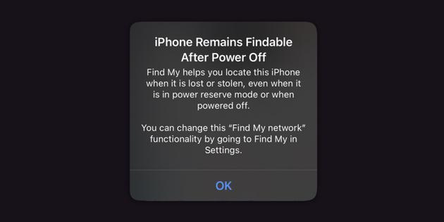 iOS 15：关机或恢复出厂设置仍可“查找”你的 iPhone