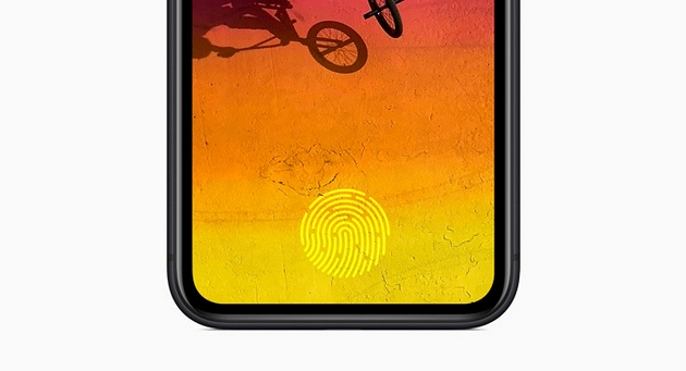苹果新专利：为 iPhone 配备屏下 Face ID 和指纹传感器